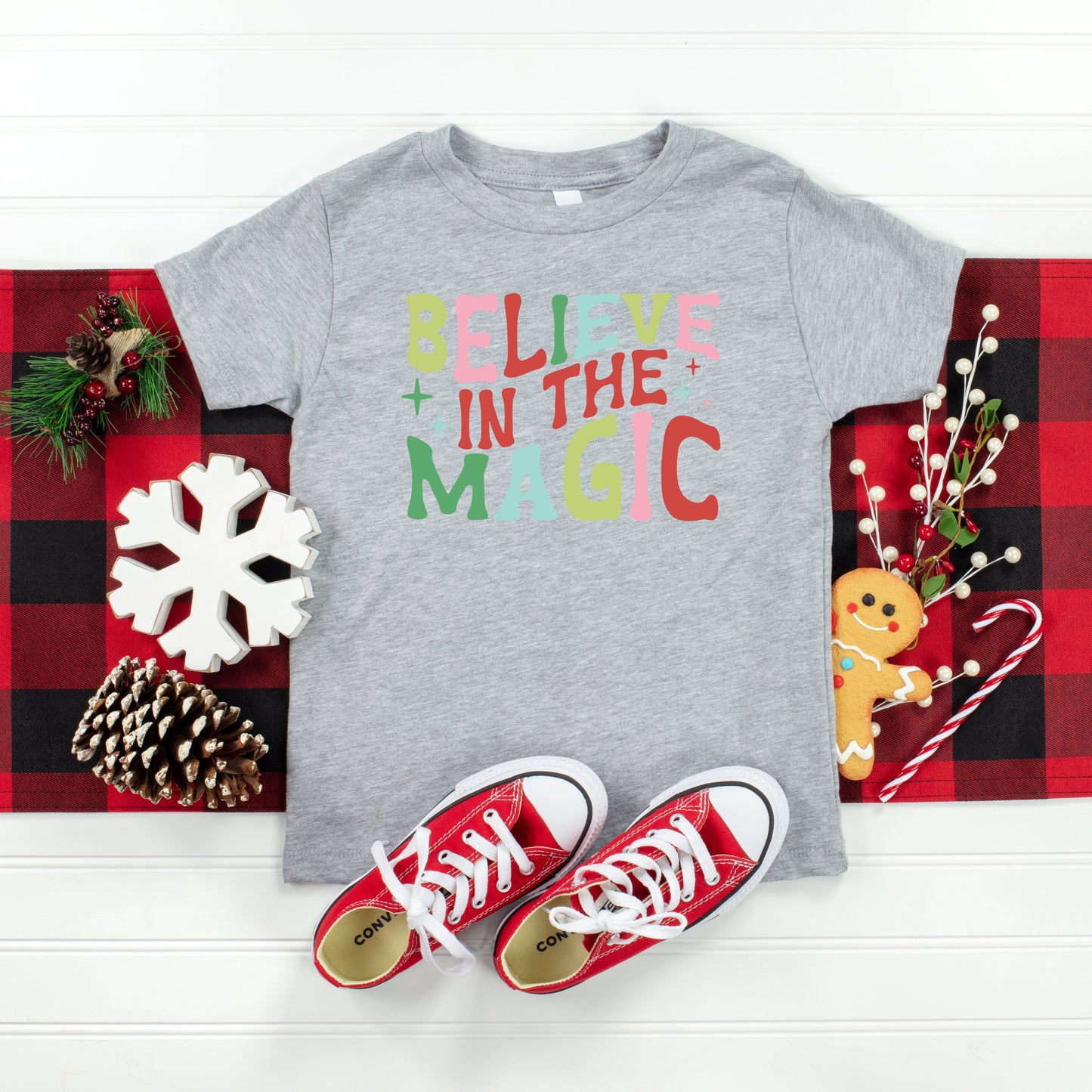 Believe in the Magic | Toddler Short Sleeve Crew Neck
