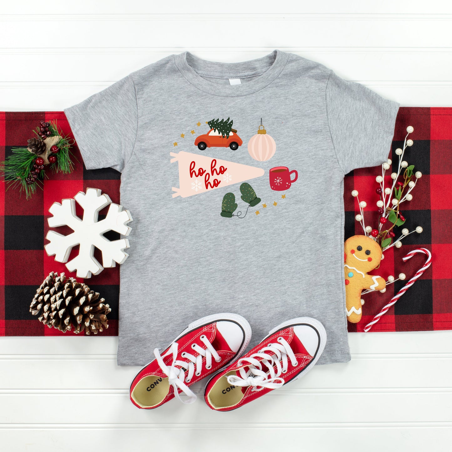 All About Christmas | Toddler Short Sleeve Crew Neck