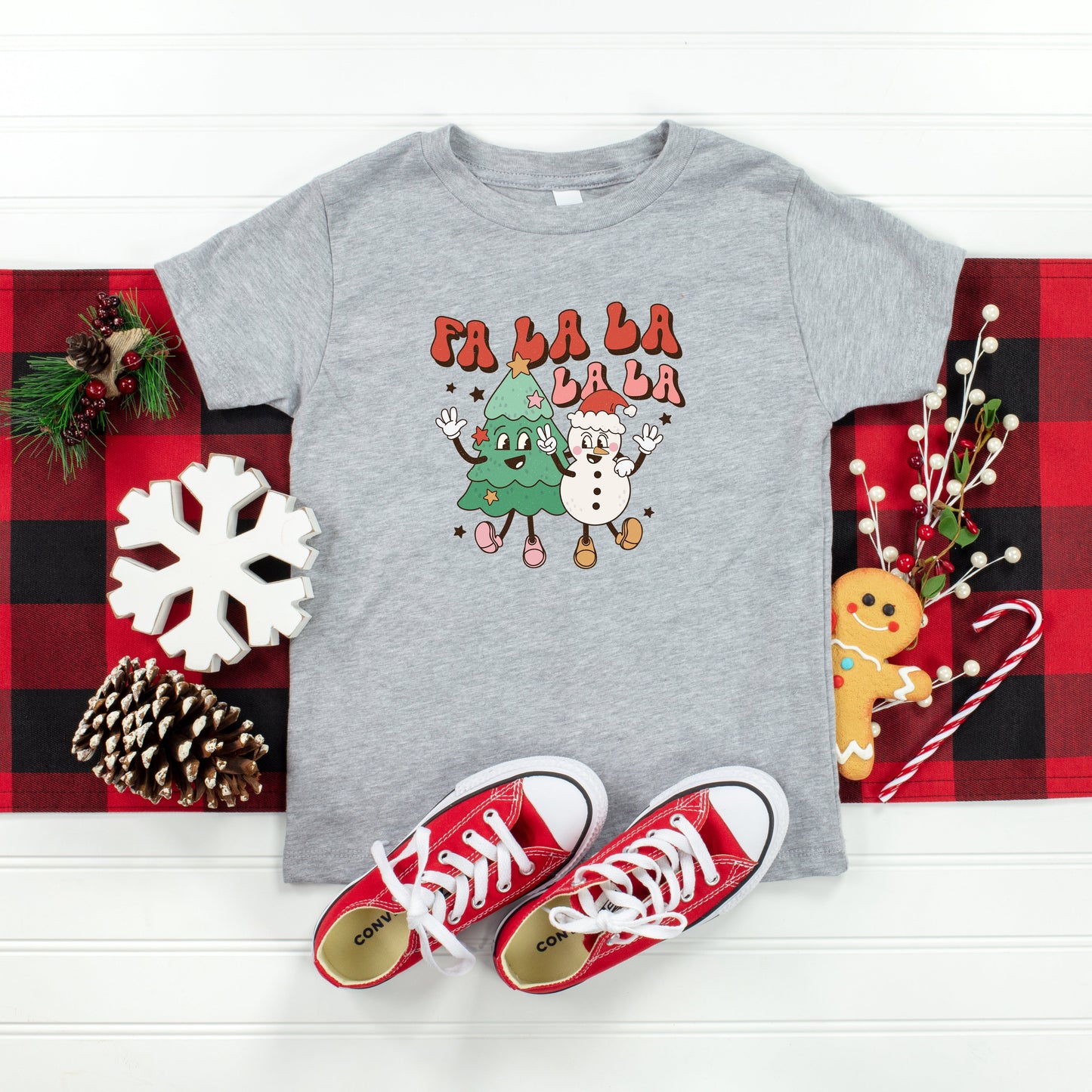 Fa La La Friends | Toddler Short Sleeve Crew Neck