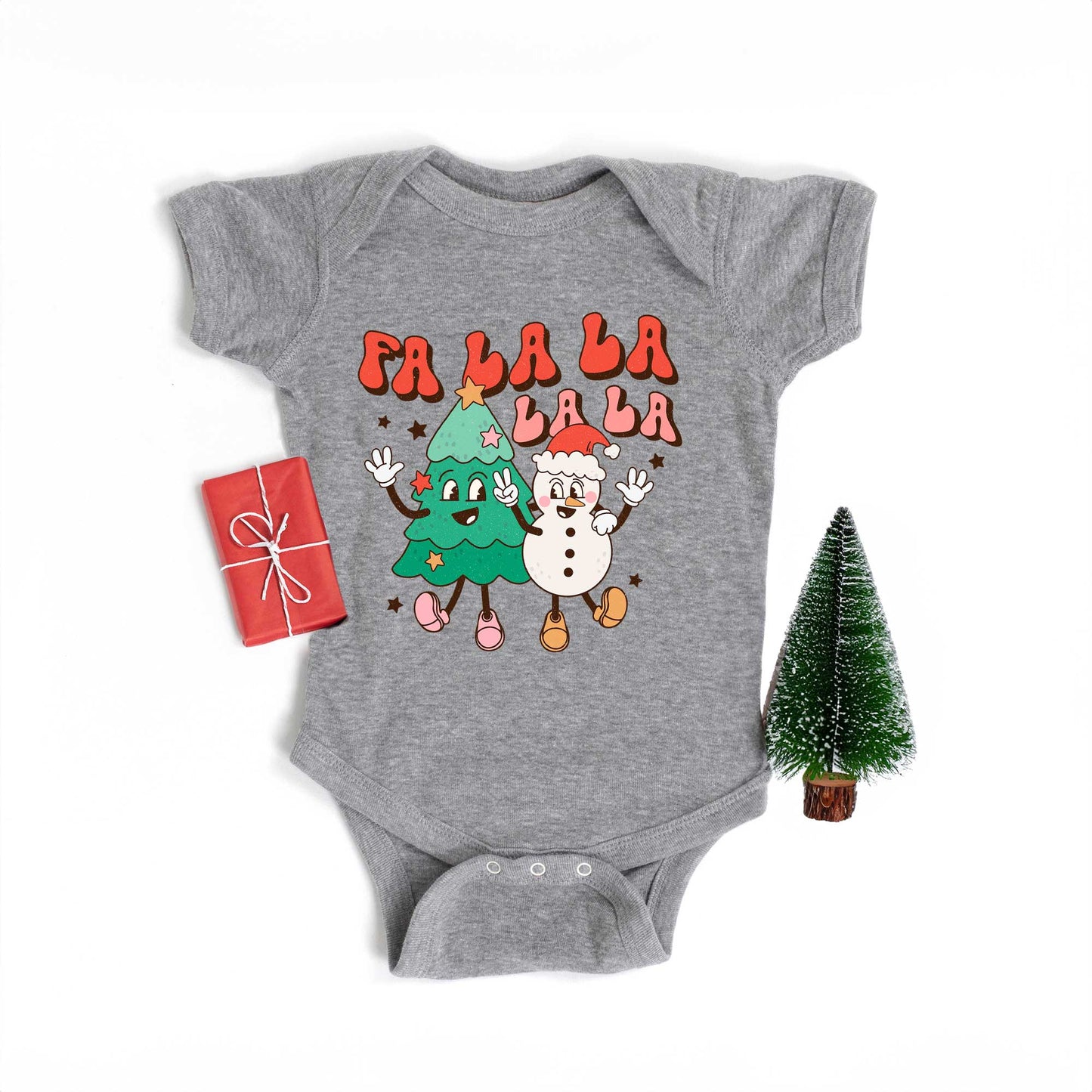 Fa La La Friends | Baby Graphic Short Sleeve Onesie