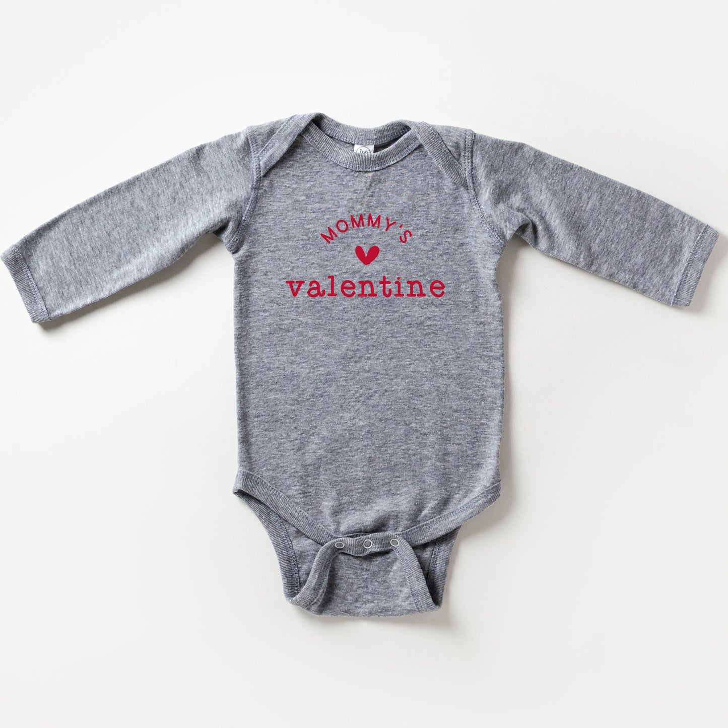 Mommy's Valentine | Baby Long Sleeve Onesie