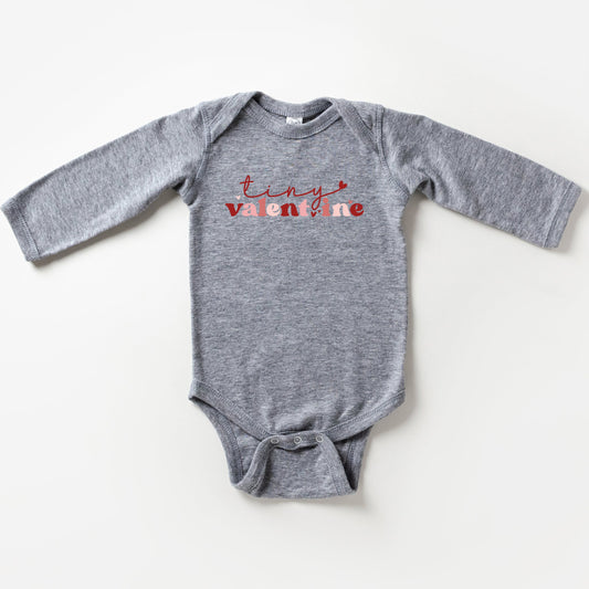 Tiny Valentine | Baby Long Sleeve Onesie