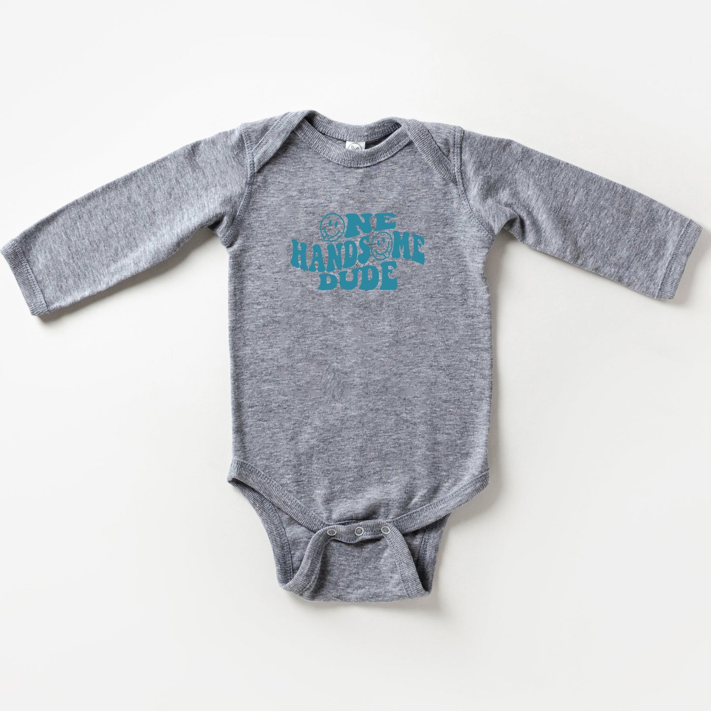 One Handsome Dude | Baby Long Sleeve Onesie