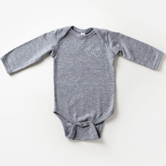 Boho Ghost Mini | Baby Long Sleeve Onesie