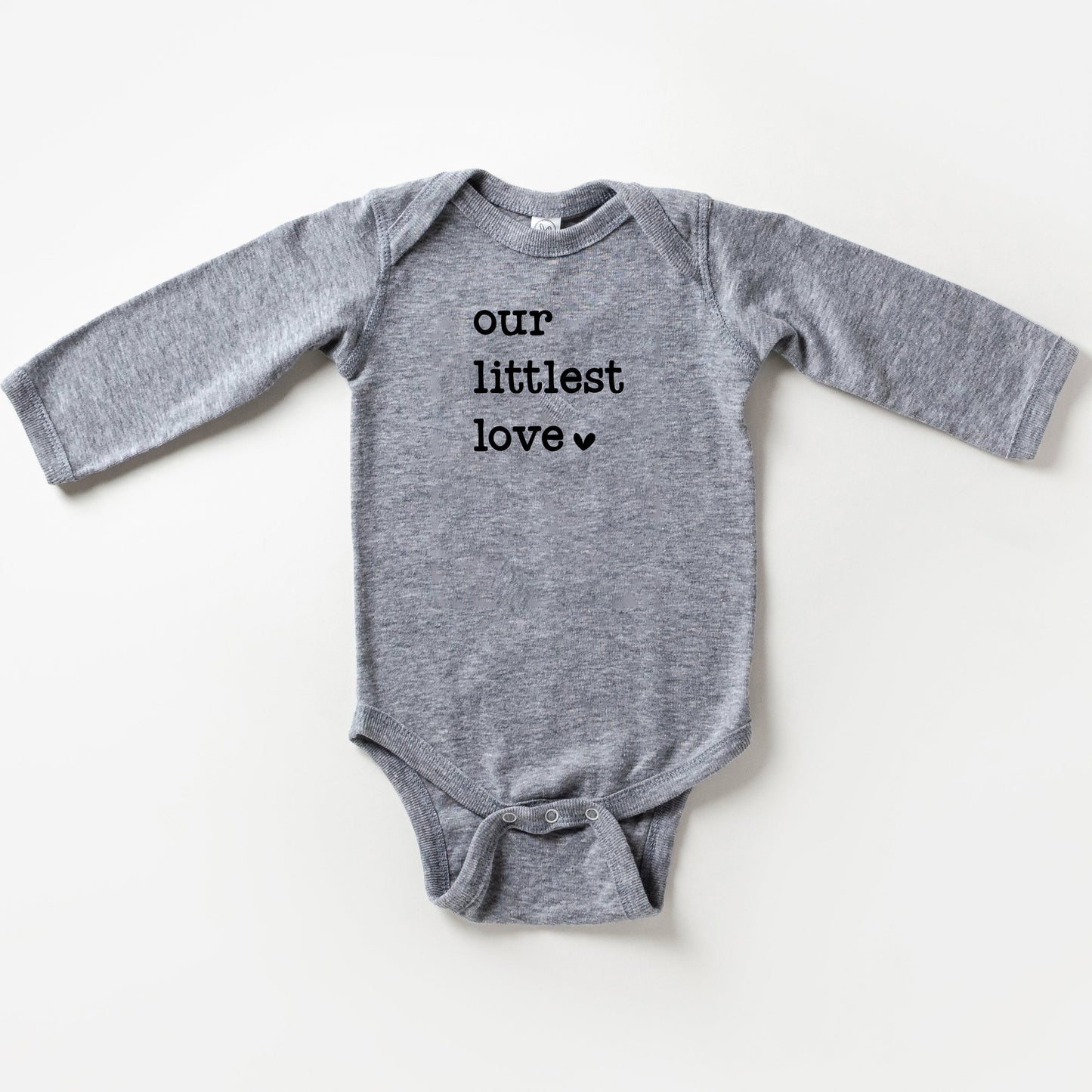 Our Littlest Love | Baby Long Sleeve Onesie
