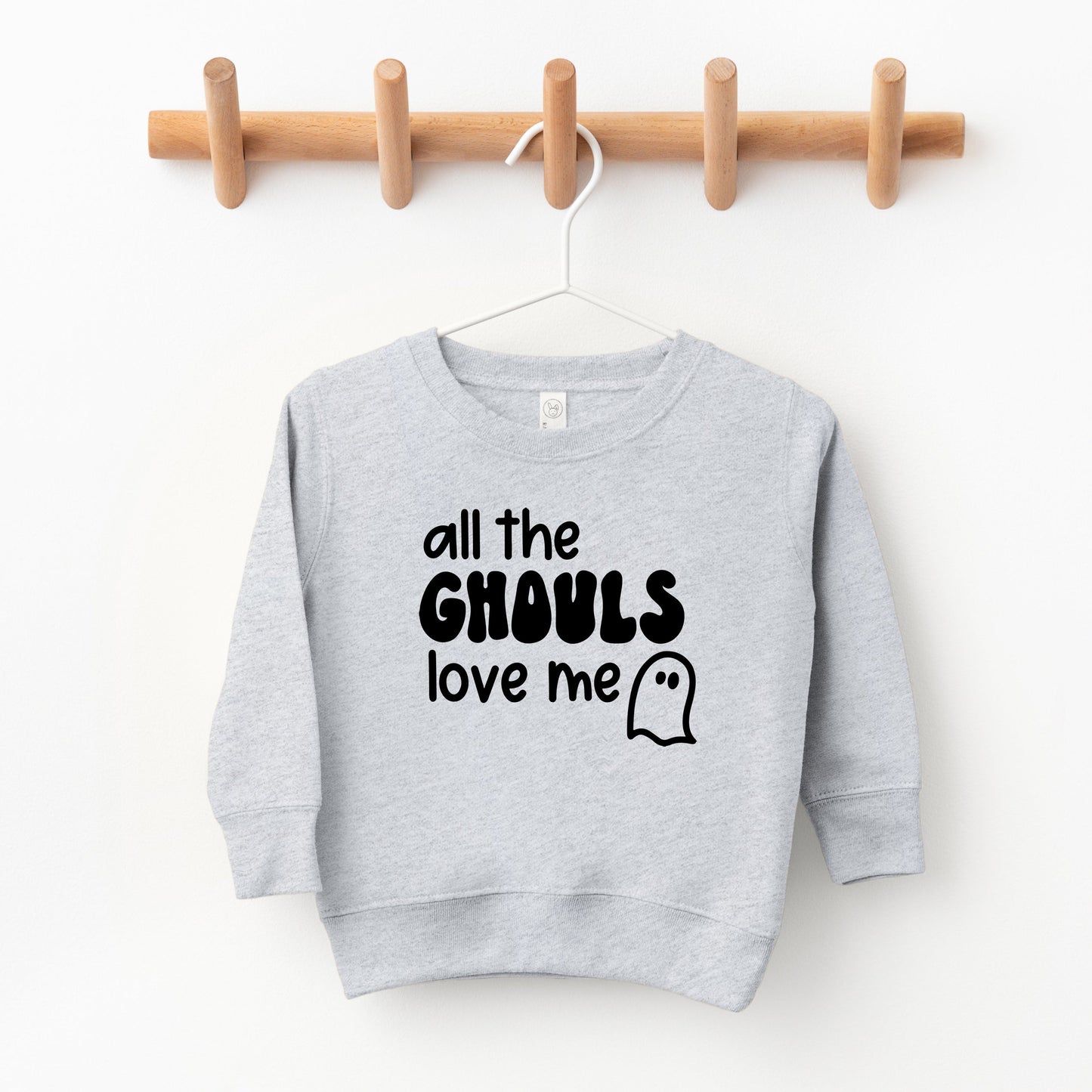 All The Ghouls Ghost | Toddler Sweatshirt