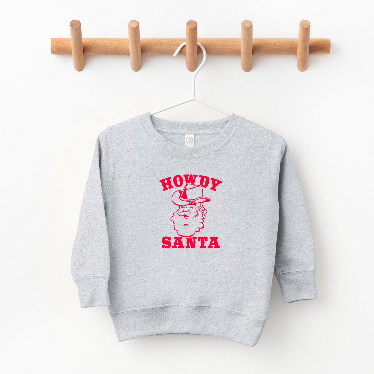Howdy Santa Claus | Toddler Sweatshirt