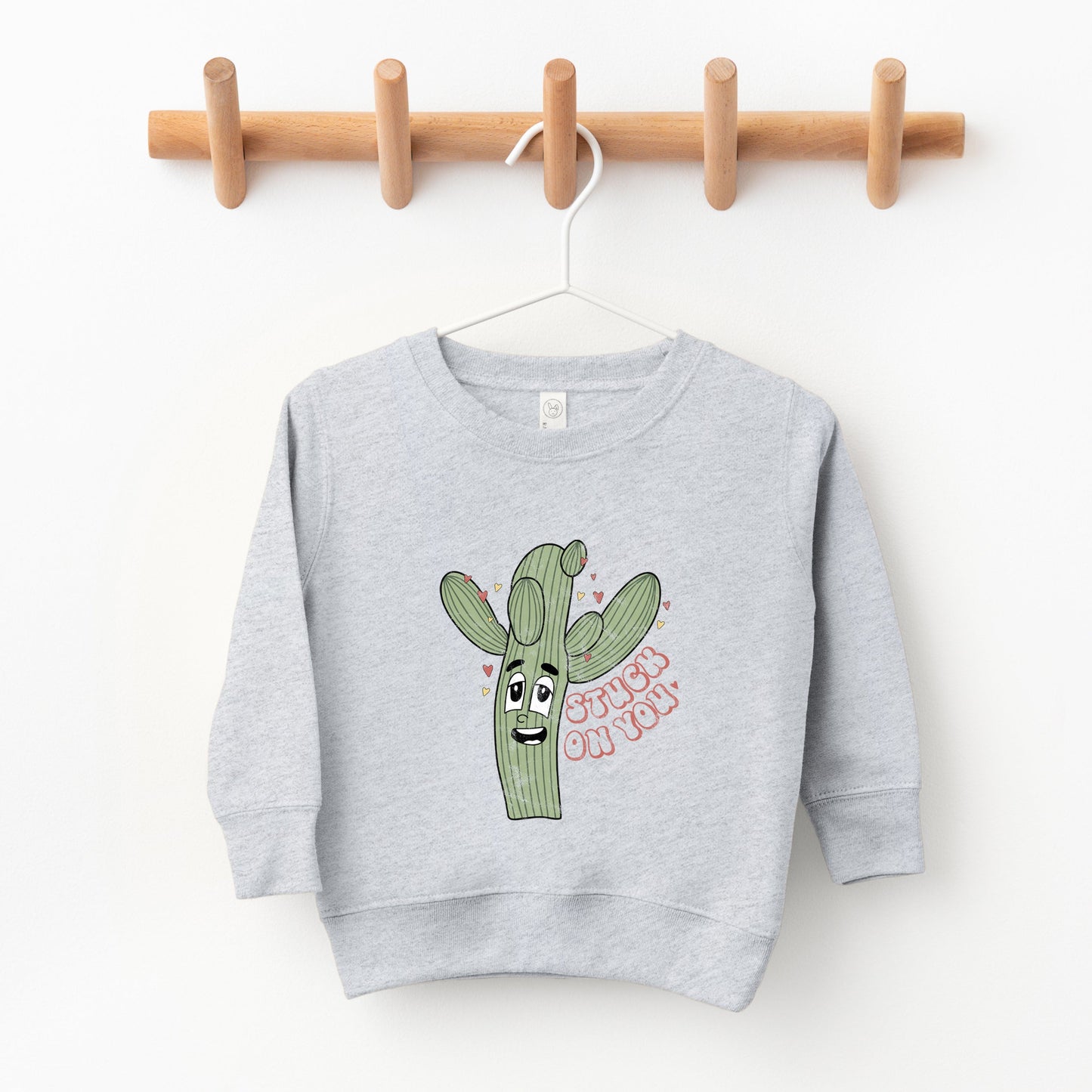 Stuck On You Cactus | Toddler Sweatshirt
