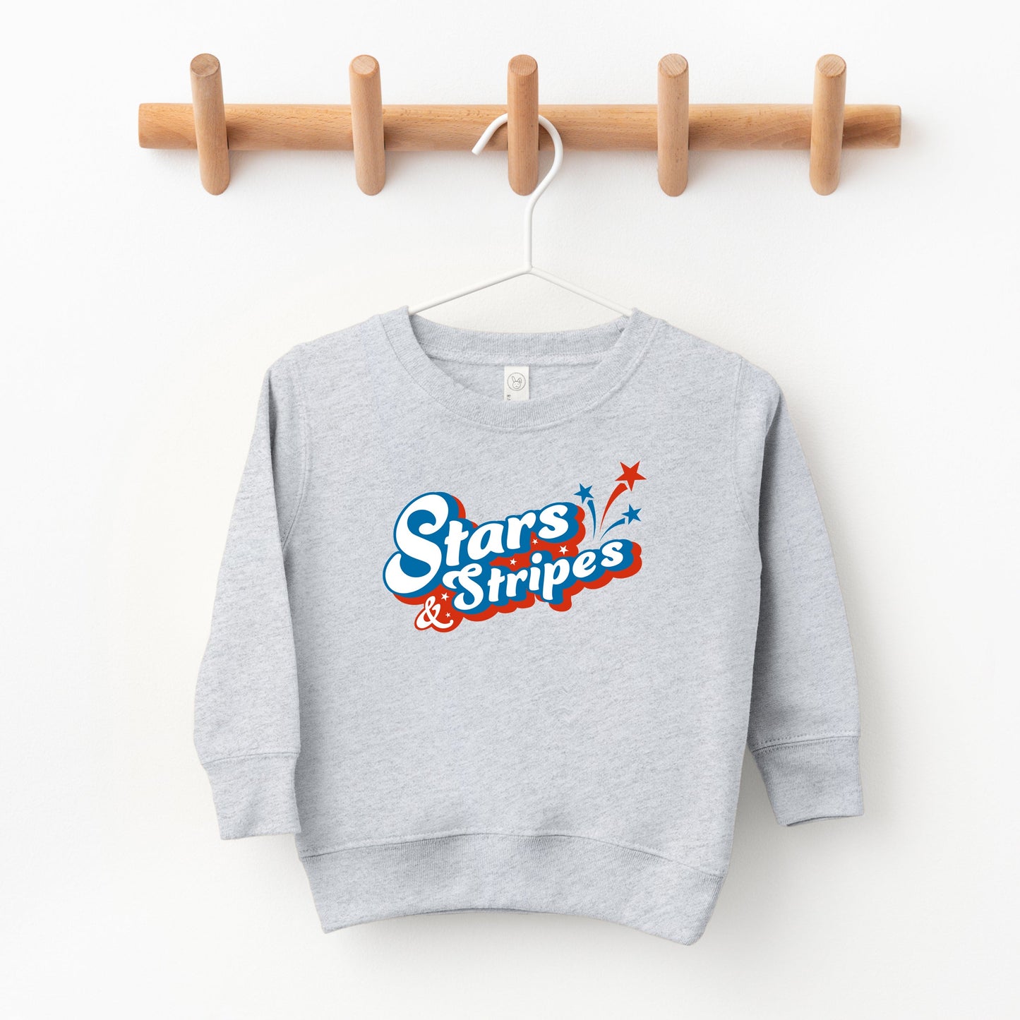 Stars and Stripes Firework | Toddler Sweatshirt