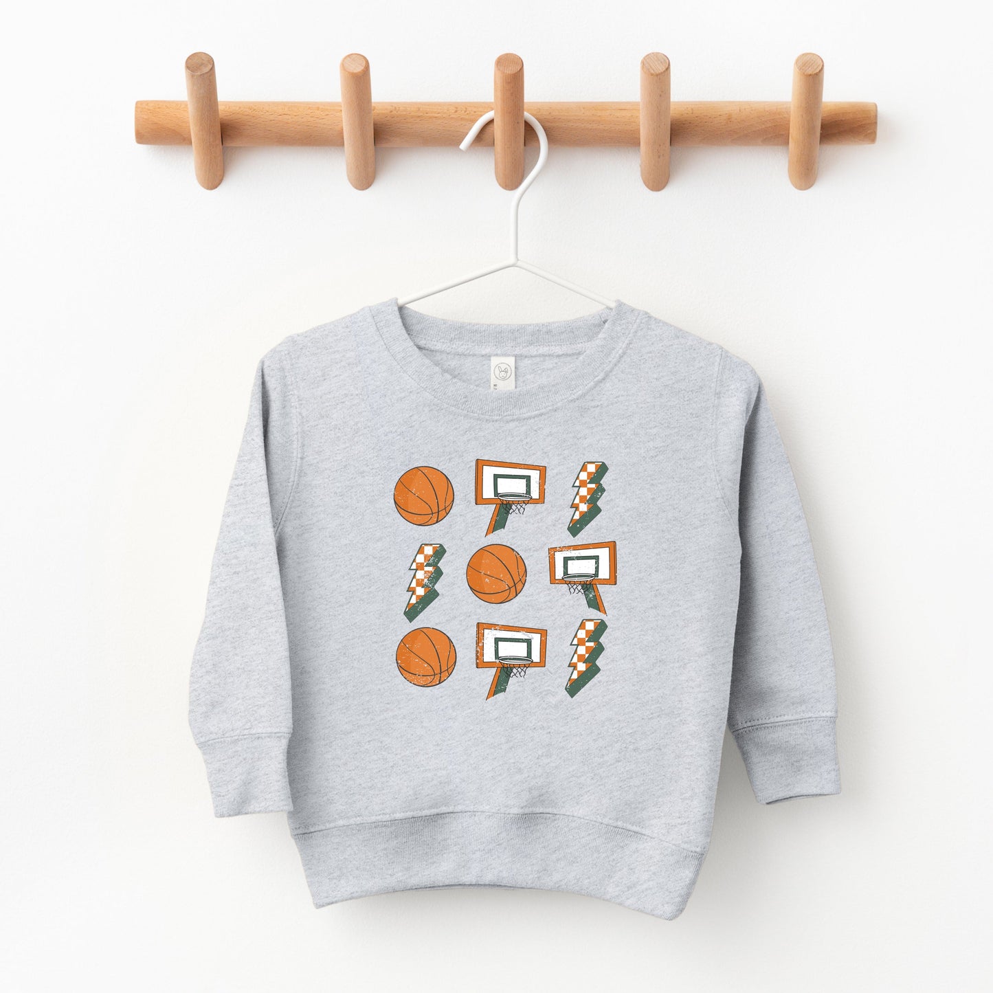 Basketball Collage | Toddler Sweatshirt