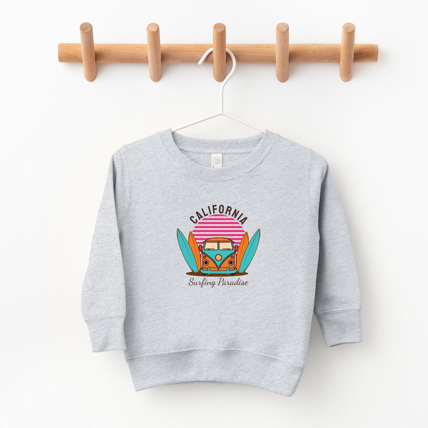 California Surfing Paradise | Toddler Sweatshirt