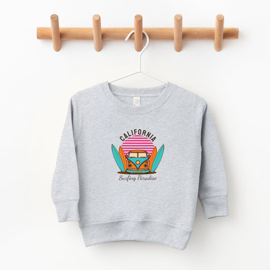 California Surfing Paradise | Toddler Sweatshirt