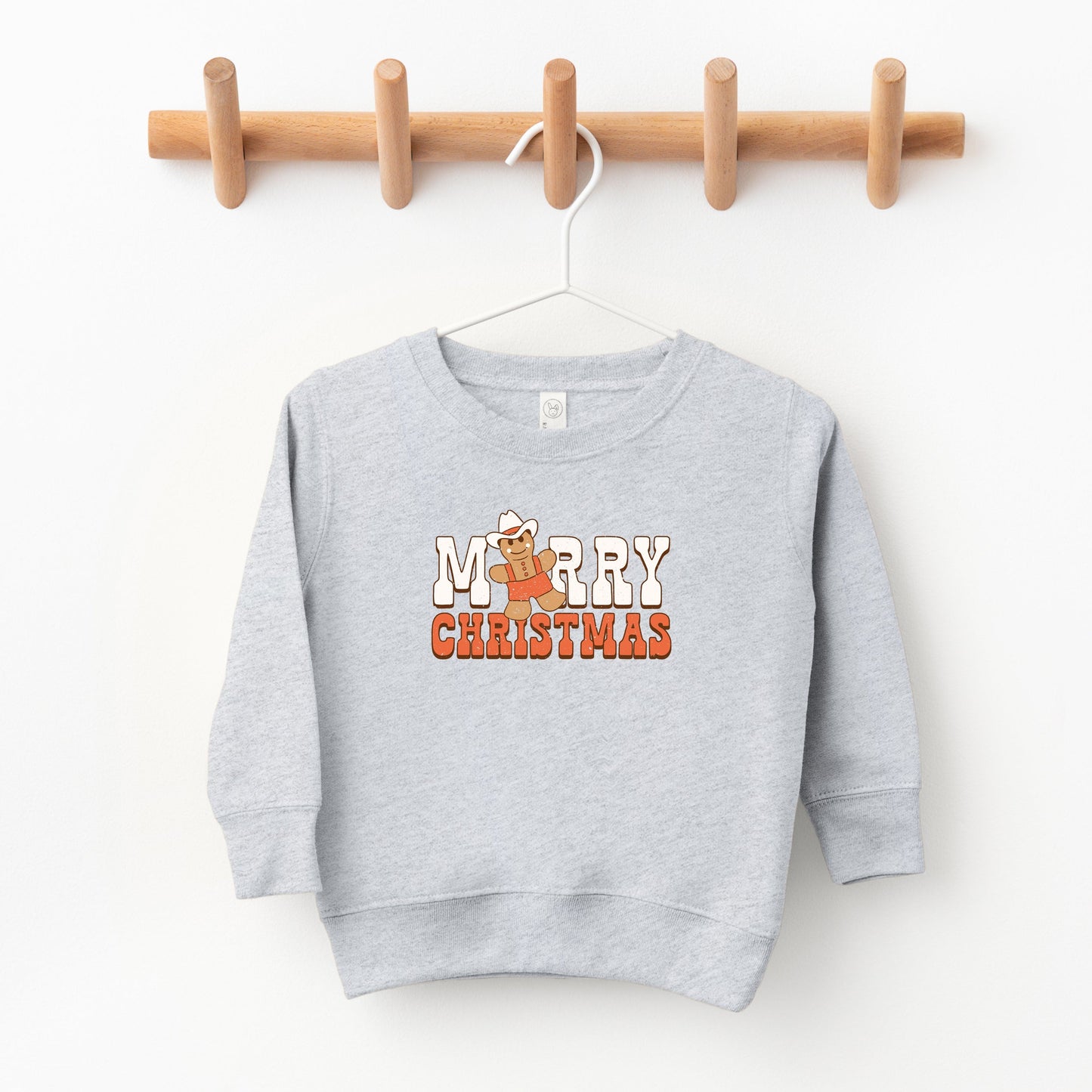 Merry Christmas Gingerbread | Toddler Sweatshirt
