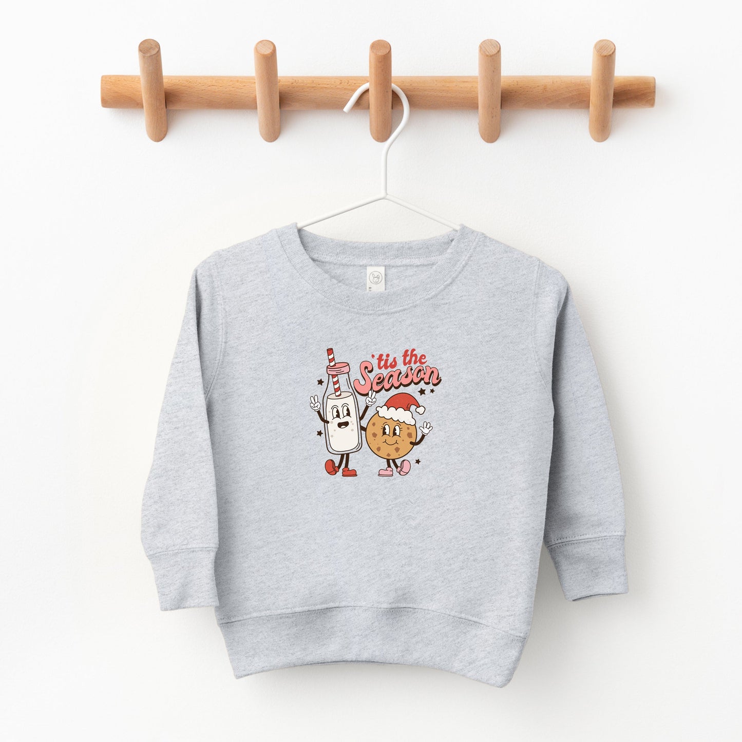Milk And Cookie Season | Toddler Sweatshirt