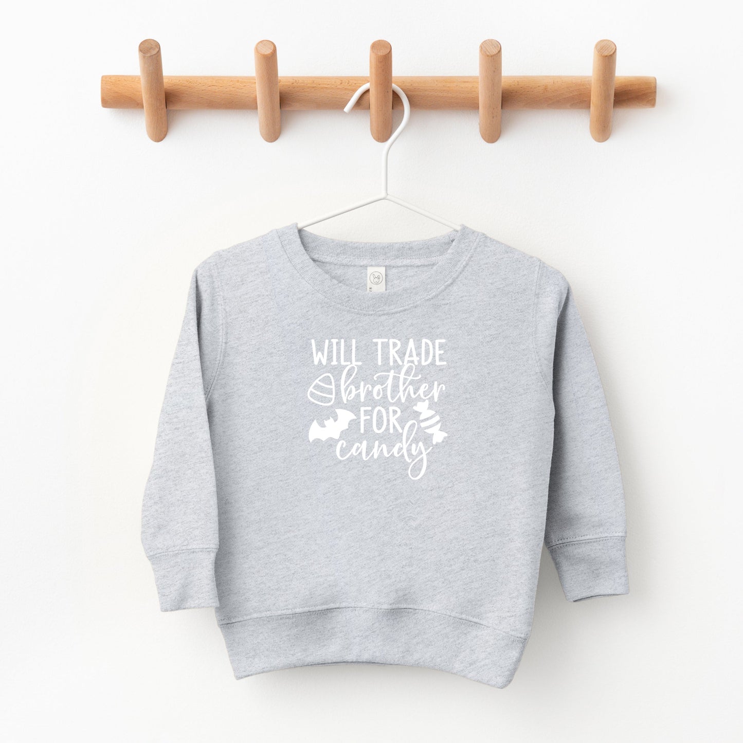 Will Trade Brother For Candy | Toddler Sweatshirt