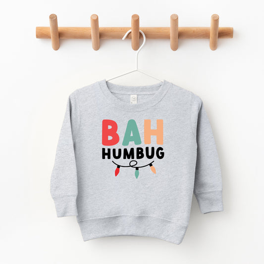 Bah Humbug Lights | Toddler Sweatshirt