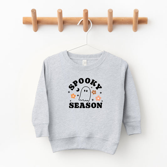 Spooky Season Flowers | Toddler Sweatshirt