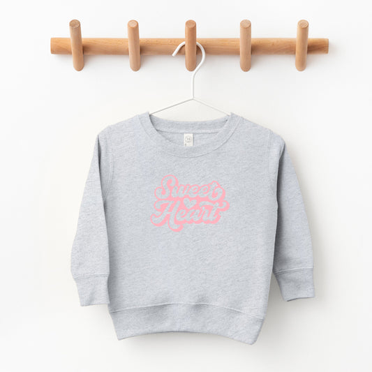 Sweet Heart With Heart | Toddler Sweatshirt