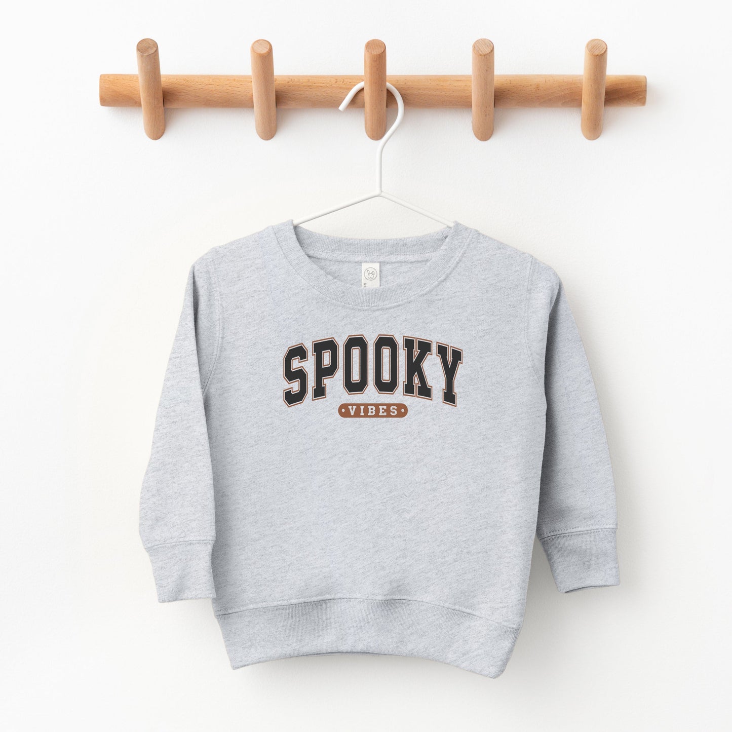 Varsity Spooky Vibes | Toddler Sweatshirt