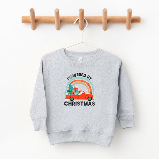 Powered By Christmas | Toddler Sweatshirt