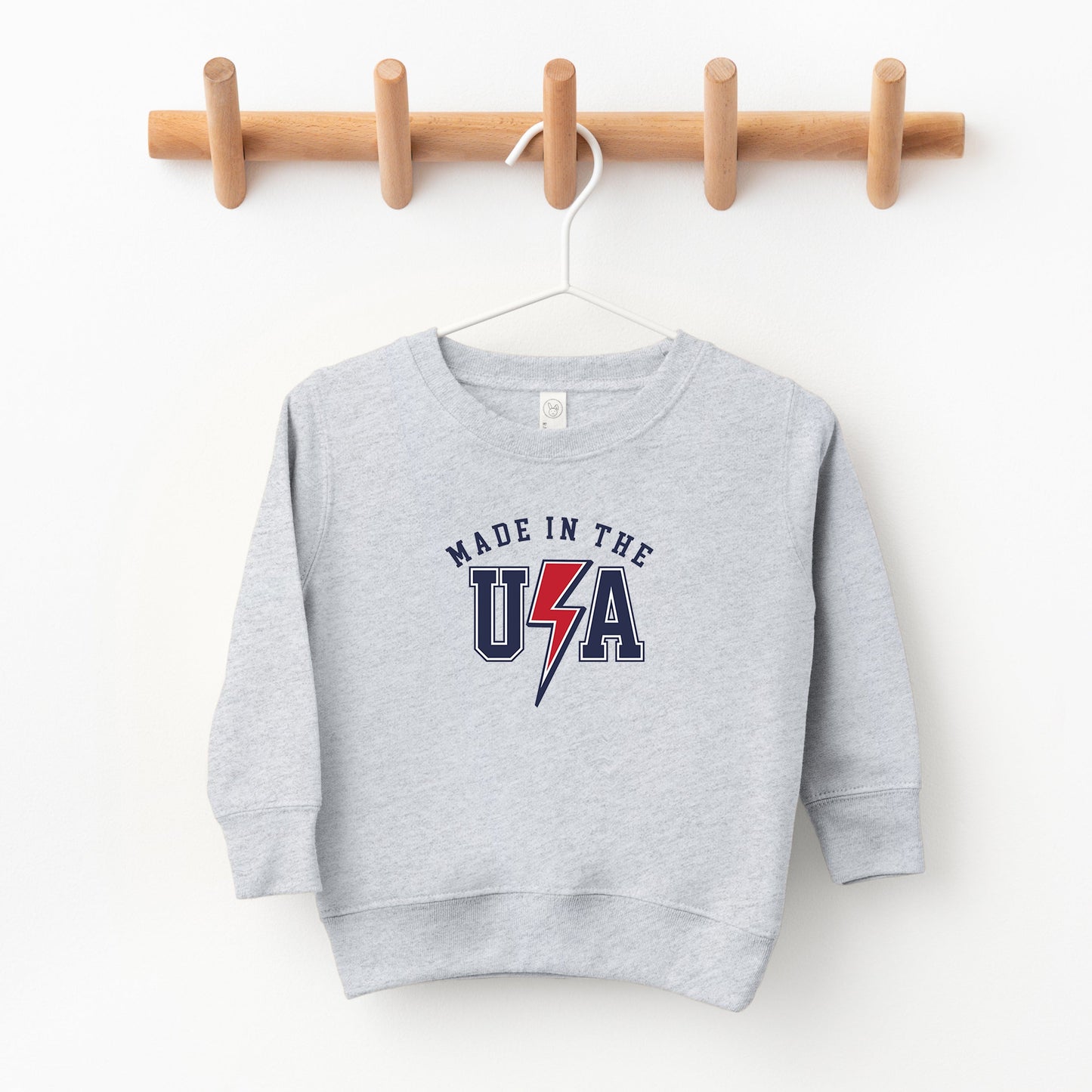USA Lightning Bolt | Toddler Sweatshirt