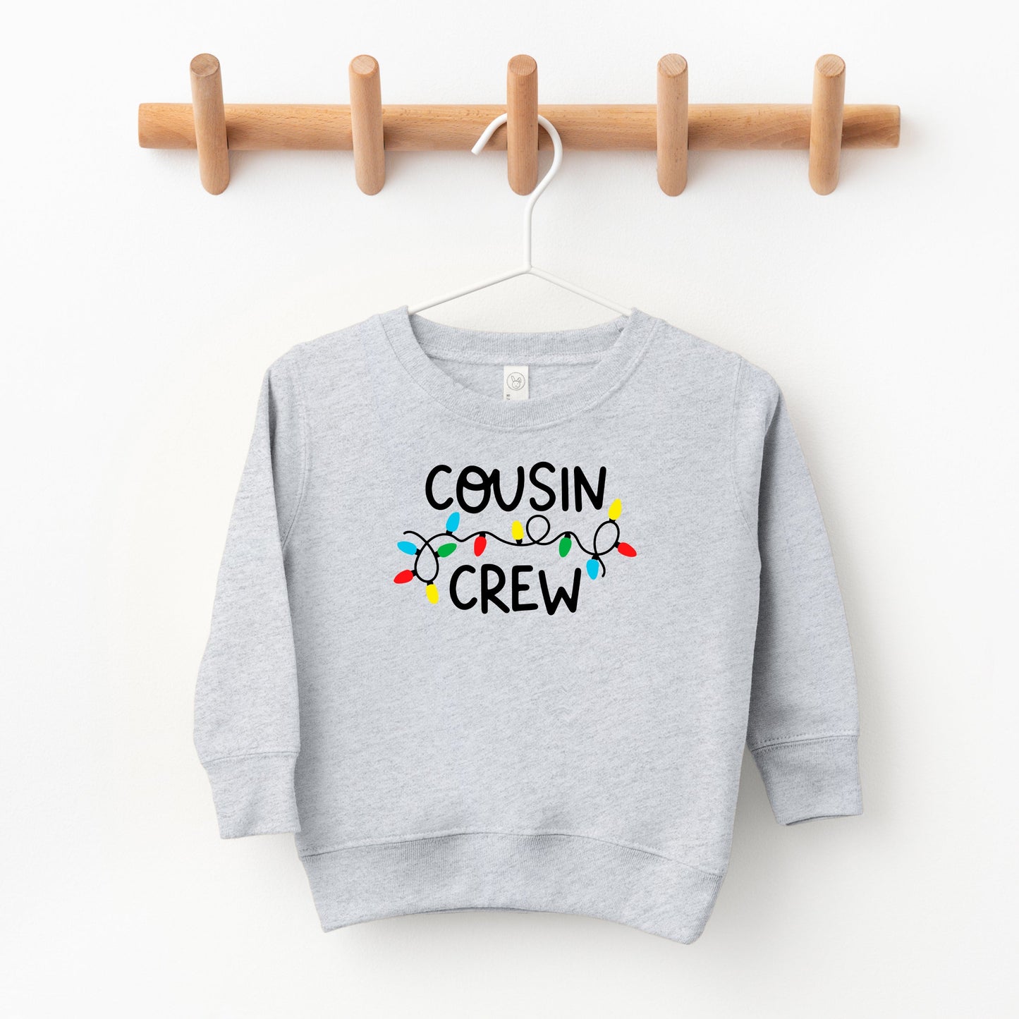 Cousin Crew Lights | Toddler Sweatshirt