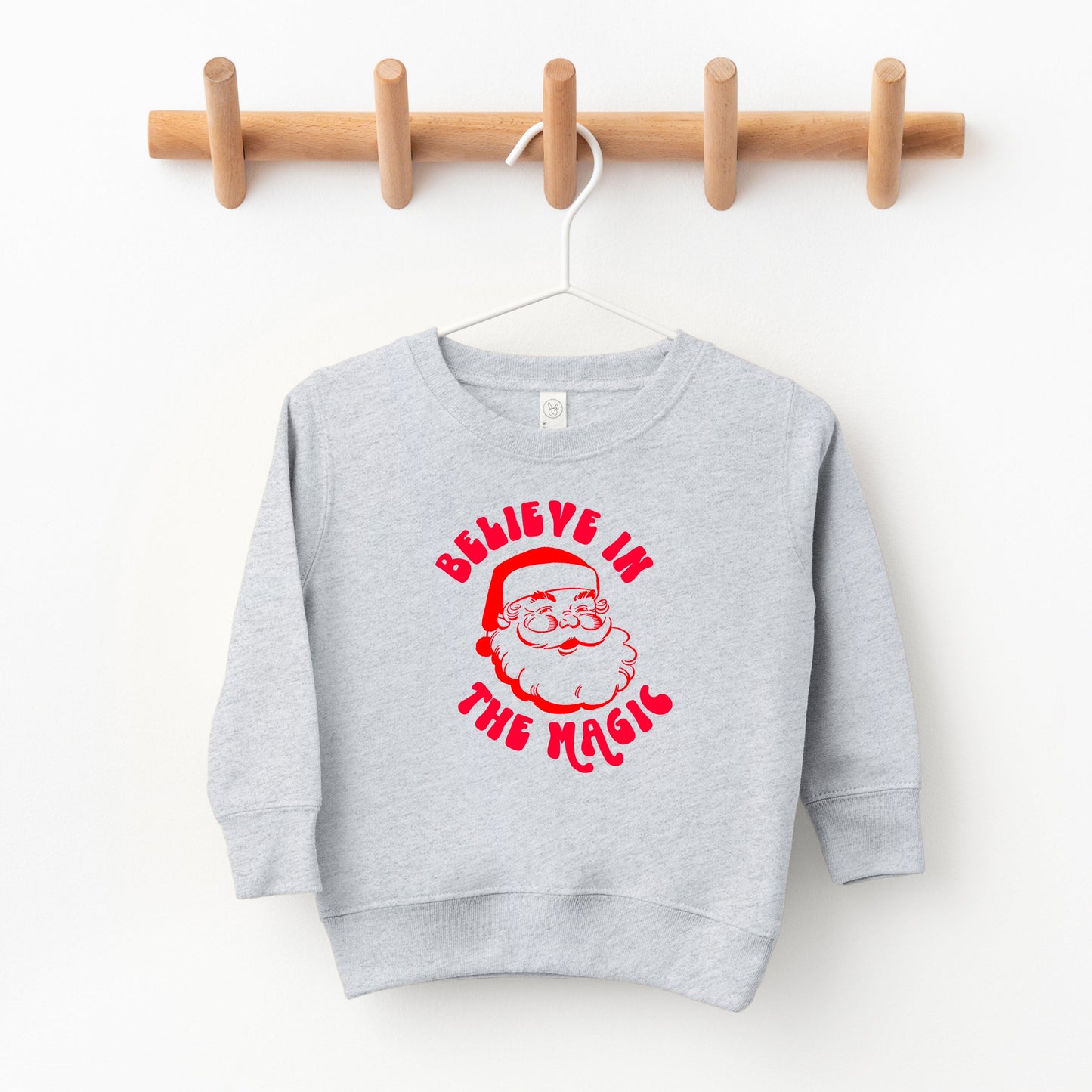 Believe In The Magic Santa | Toddler Sweatshirt