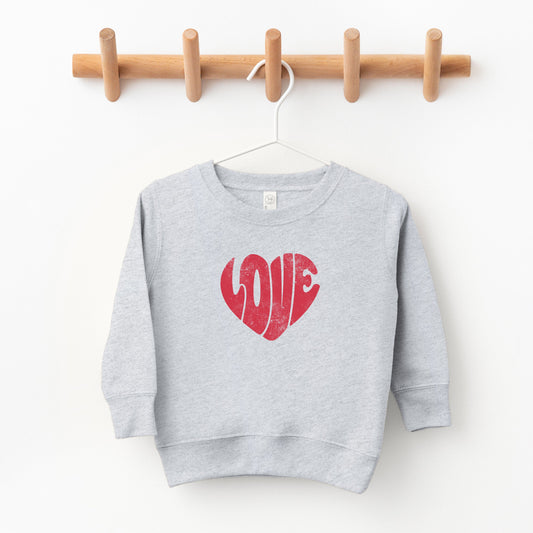 Love Heart | Toddler Sweatshirt