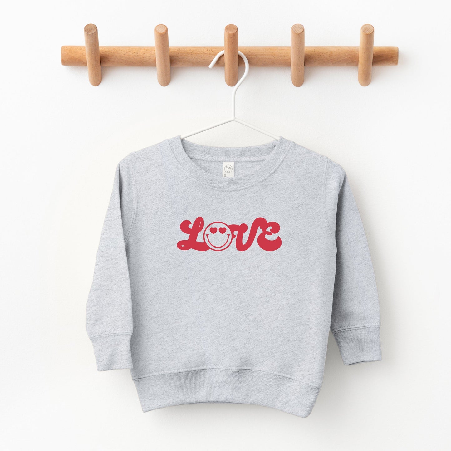 Love Smiley Face | Toddler Sweatshirt