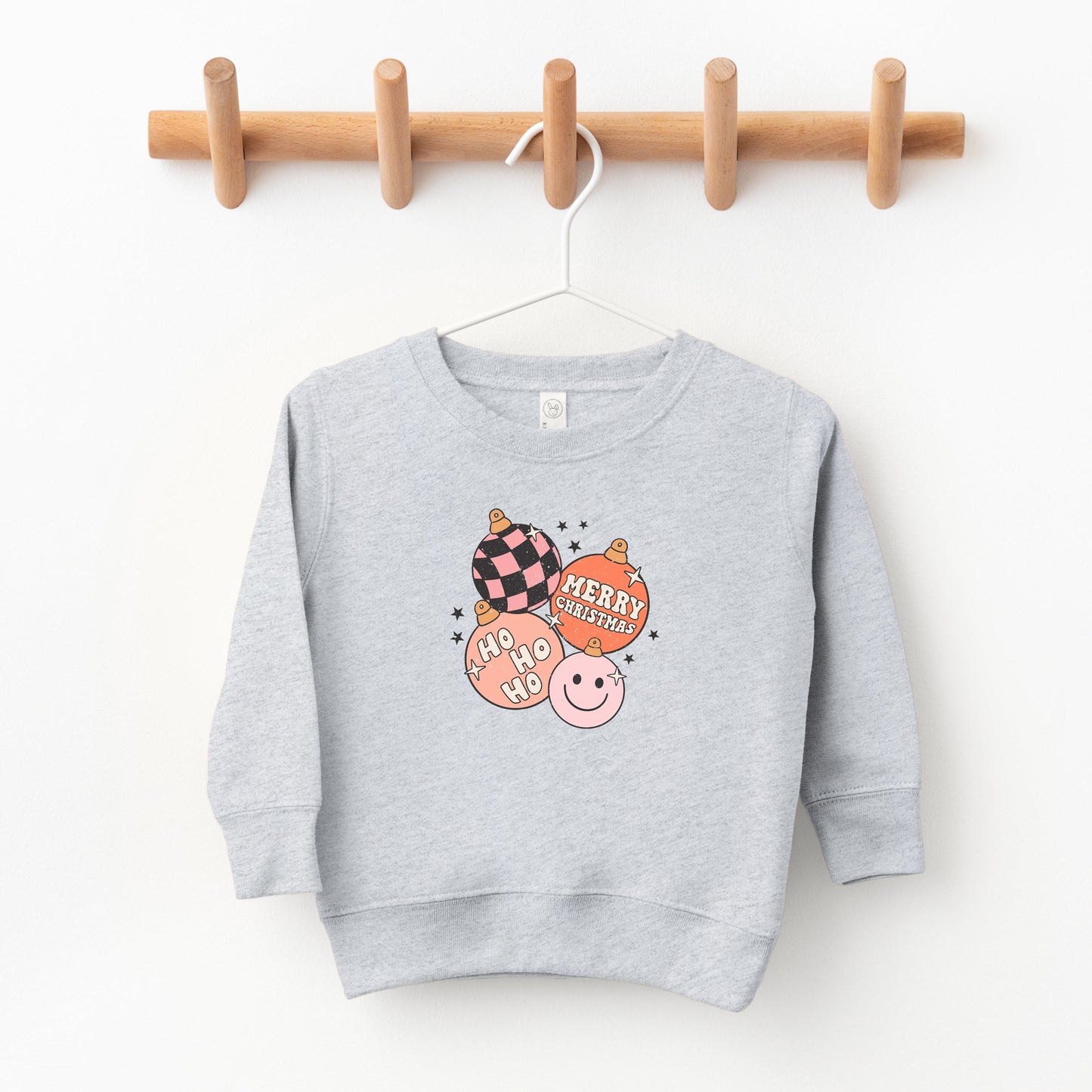 Retro Ornaments | Toddler Sweatshirt