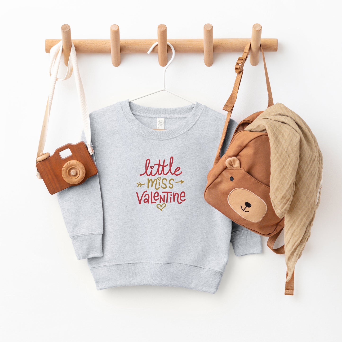 Little Miss Valentine | Toddler Sweatshirt
