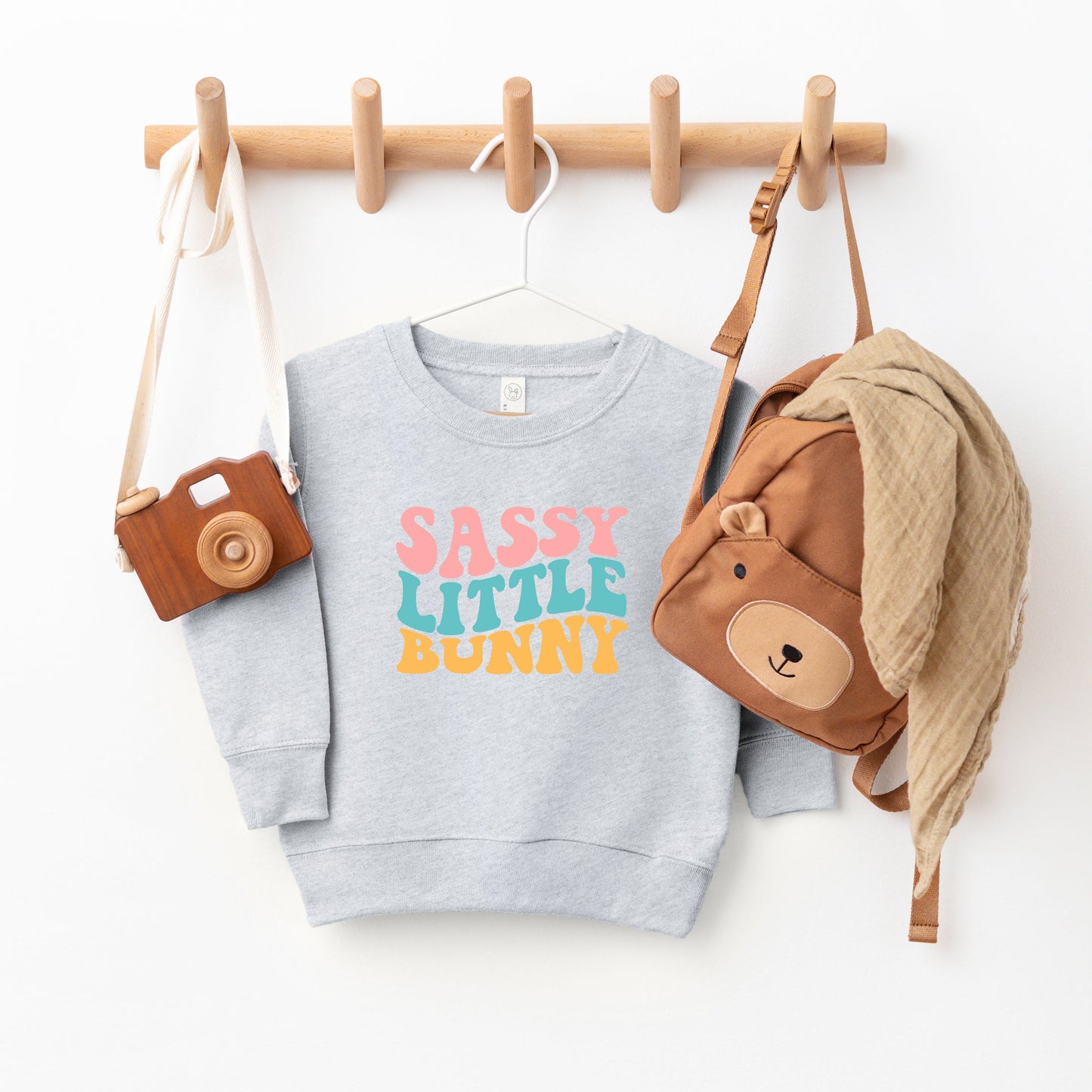 Sassy Little Bunny | Toddler Sweatshirt