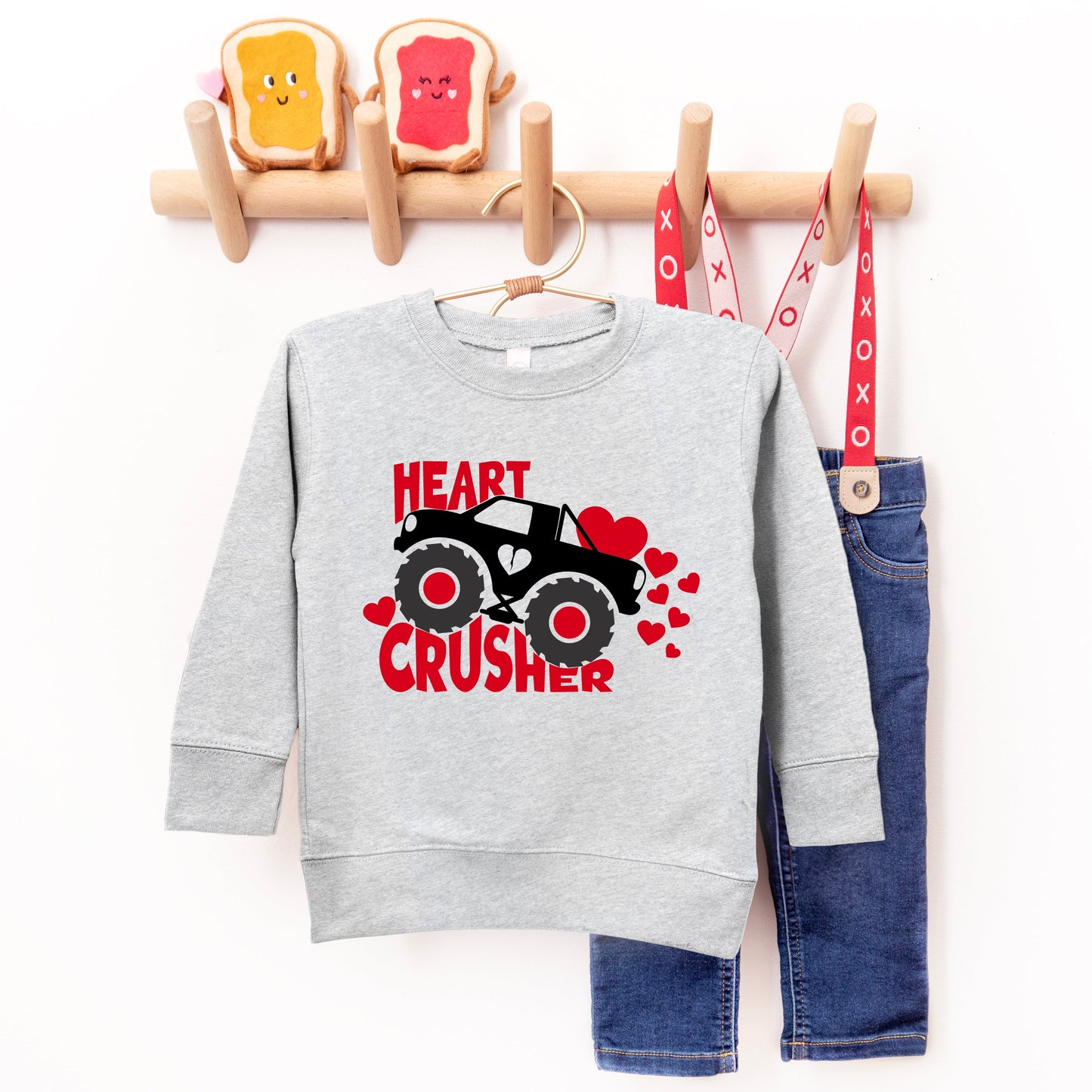 Heart Crusher | Youth Ultra-Soft Graphic Sweatshirt