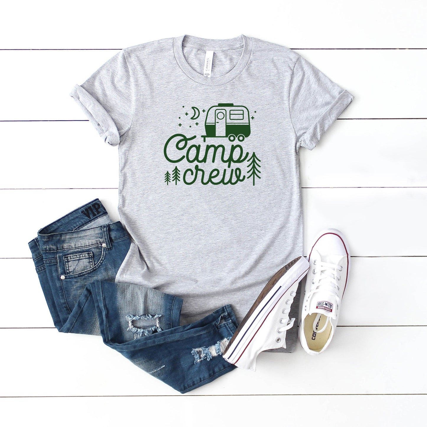 Camp Crew Camper | Youth Short Sleeve Crew Neck