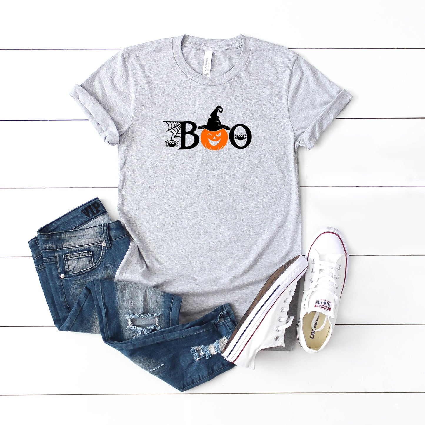 Boo Pumpkin | Youth Short Sleeve Crew Neck