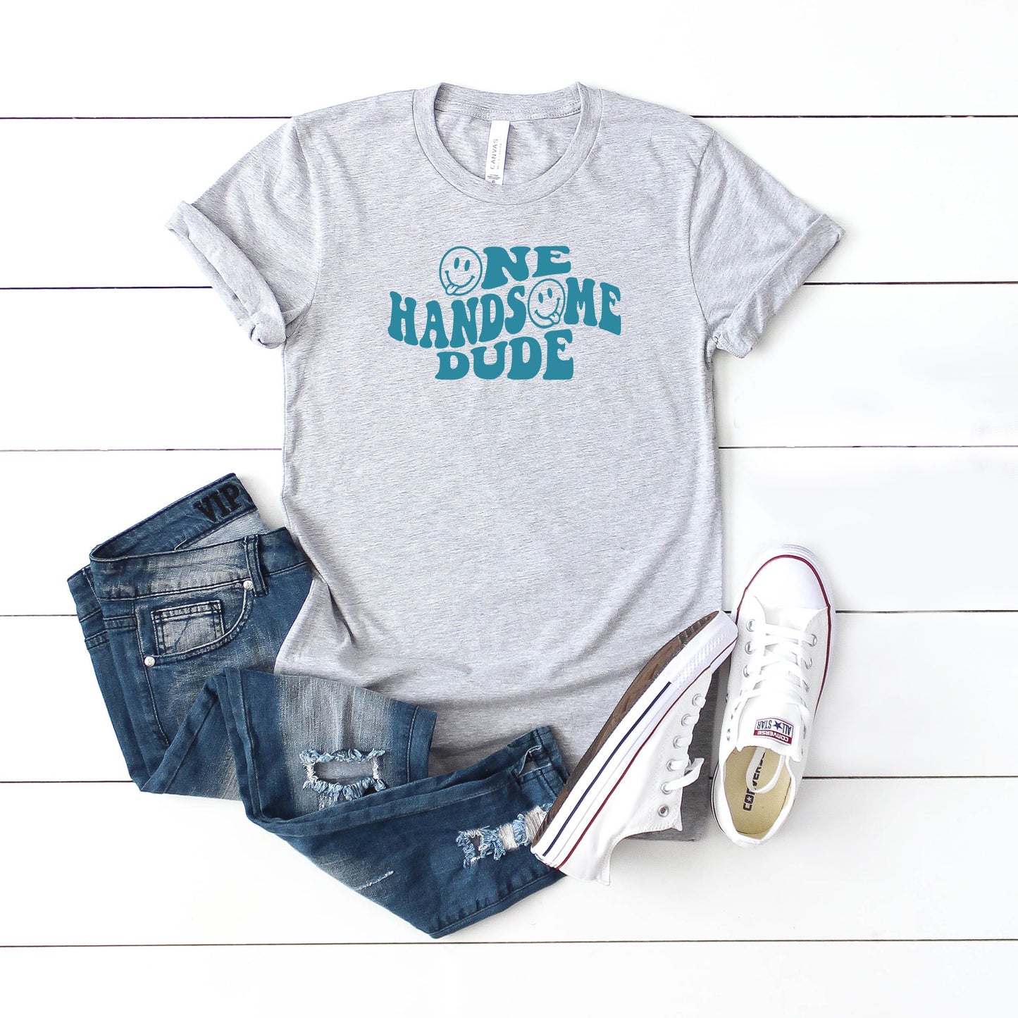 One Handsome Dude | Youth Short Sleeve Crew Neck