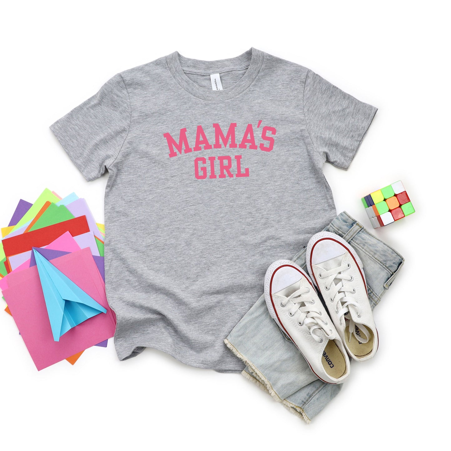 Mama's Girl Varsity | Youth Short Sleeve Crew Neck