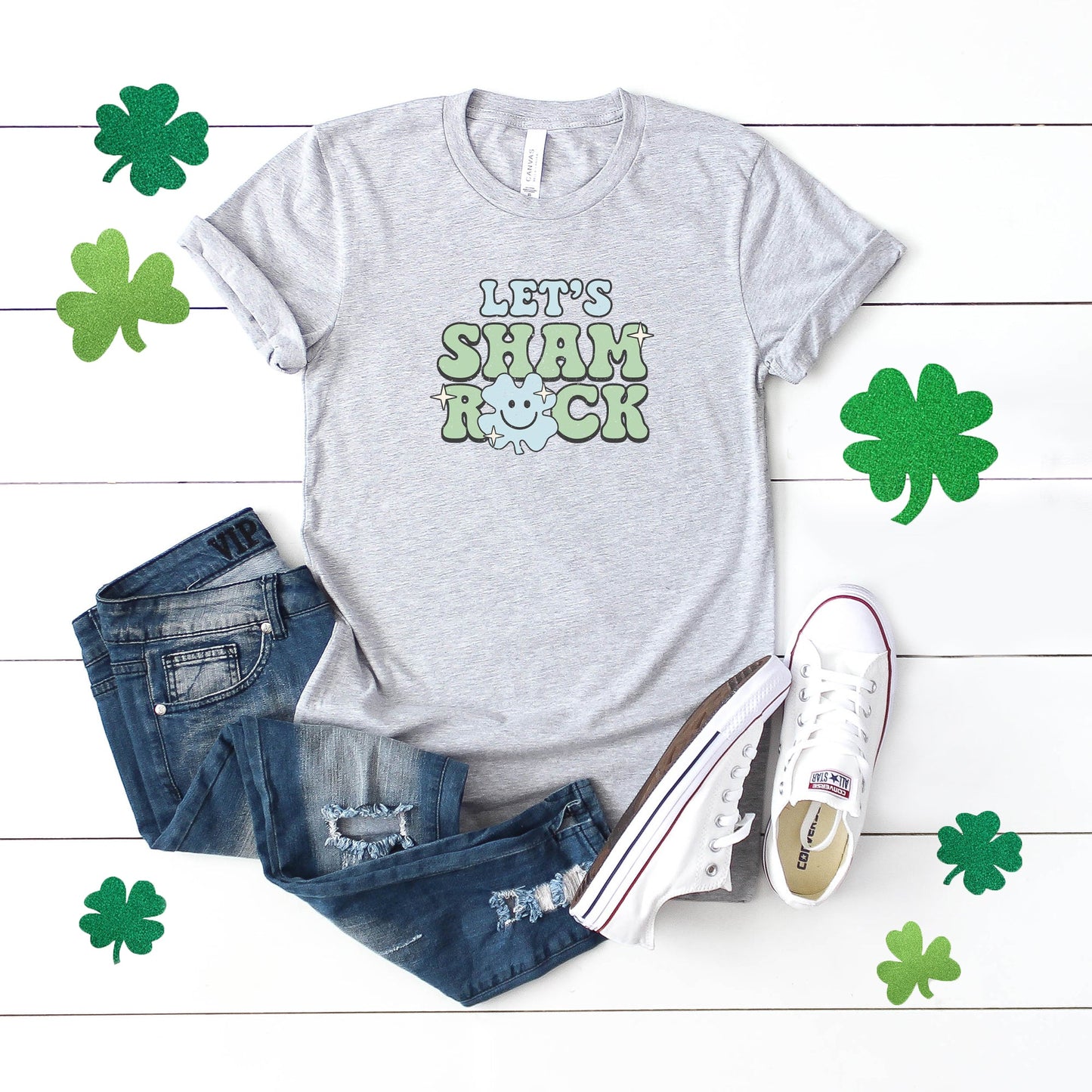 Let's Shamrock | Youth Short Sleeve Crew Neck