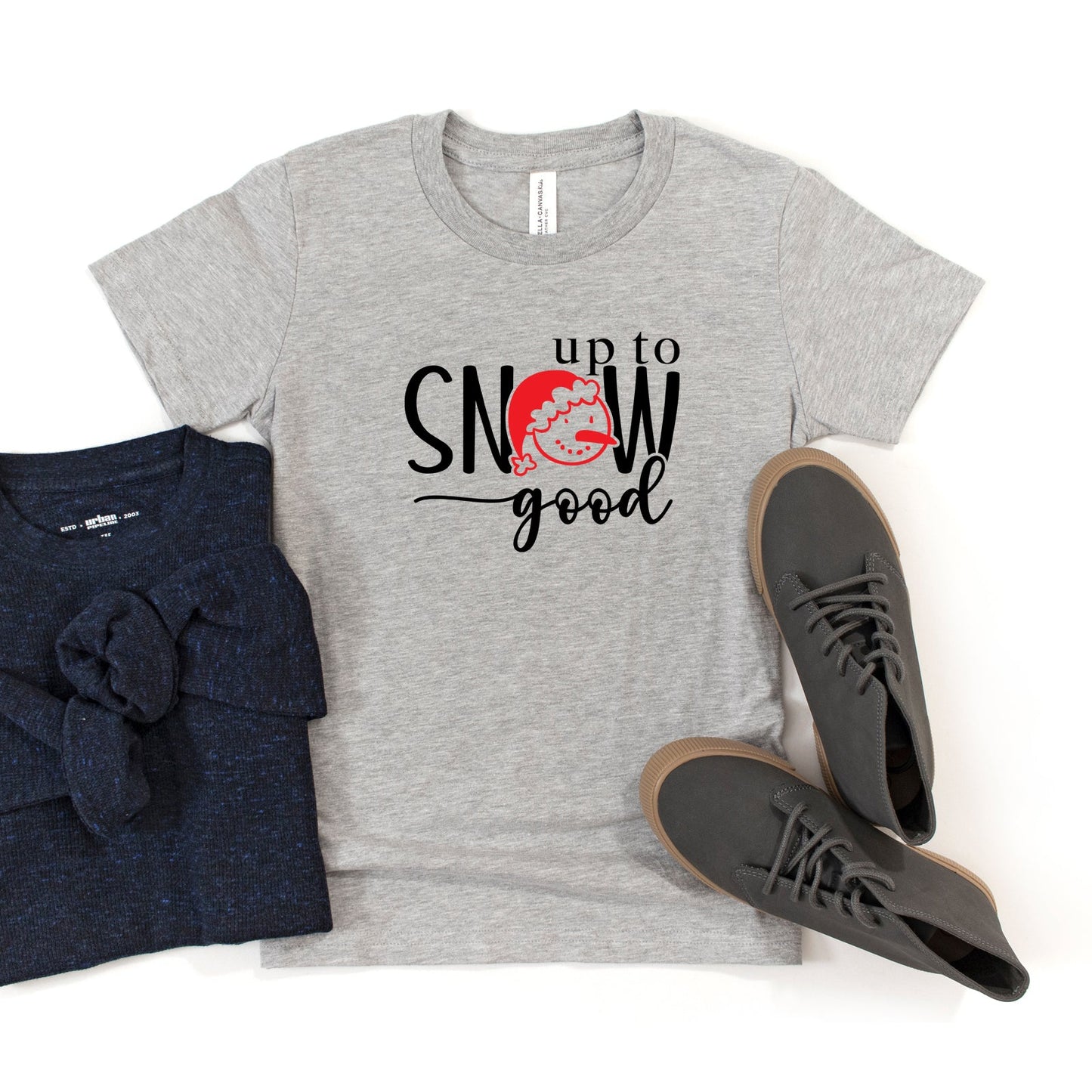 Up To Snow Good | Youth Short Sleeve Crew Neck