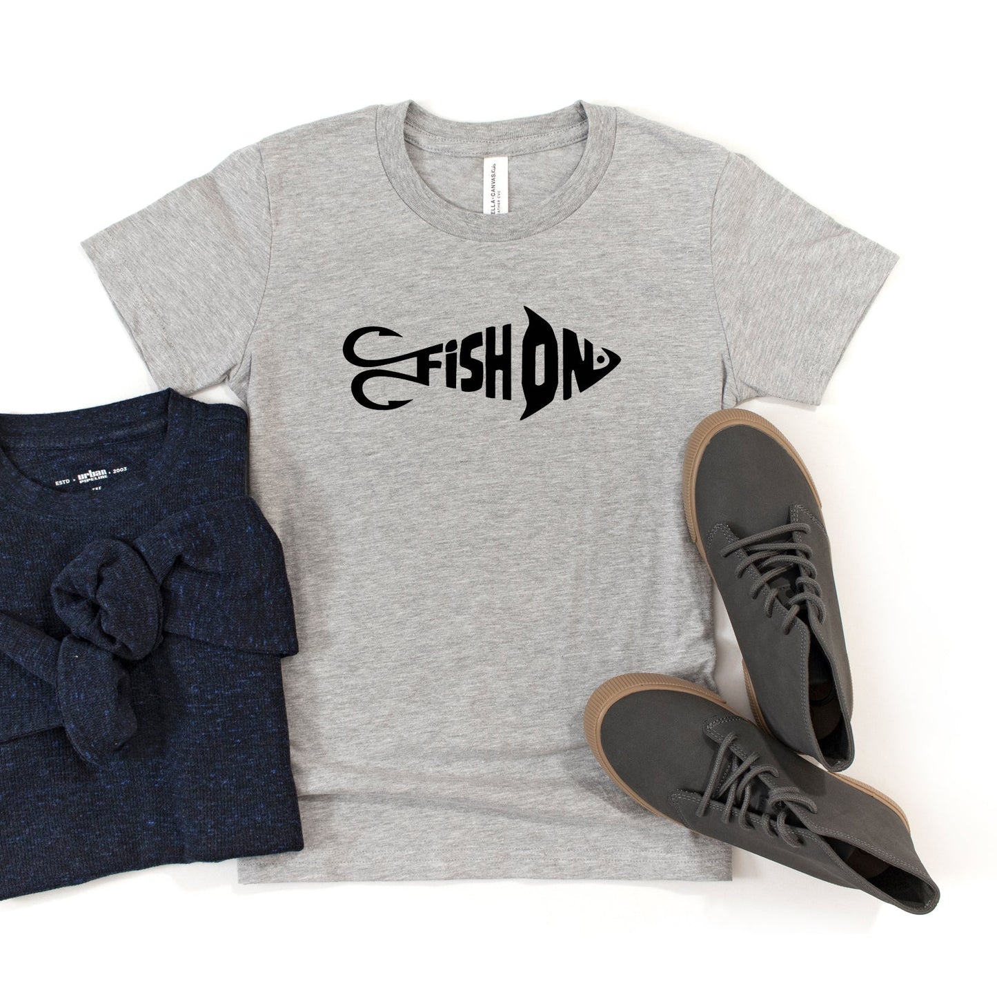 Fish On | Youth Short Sleeve Crew Neck