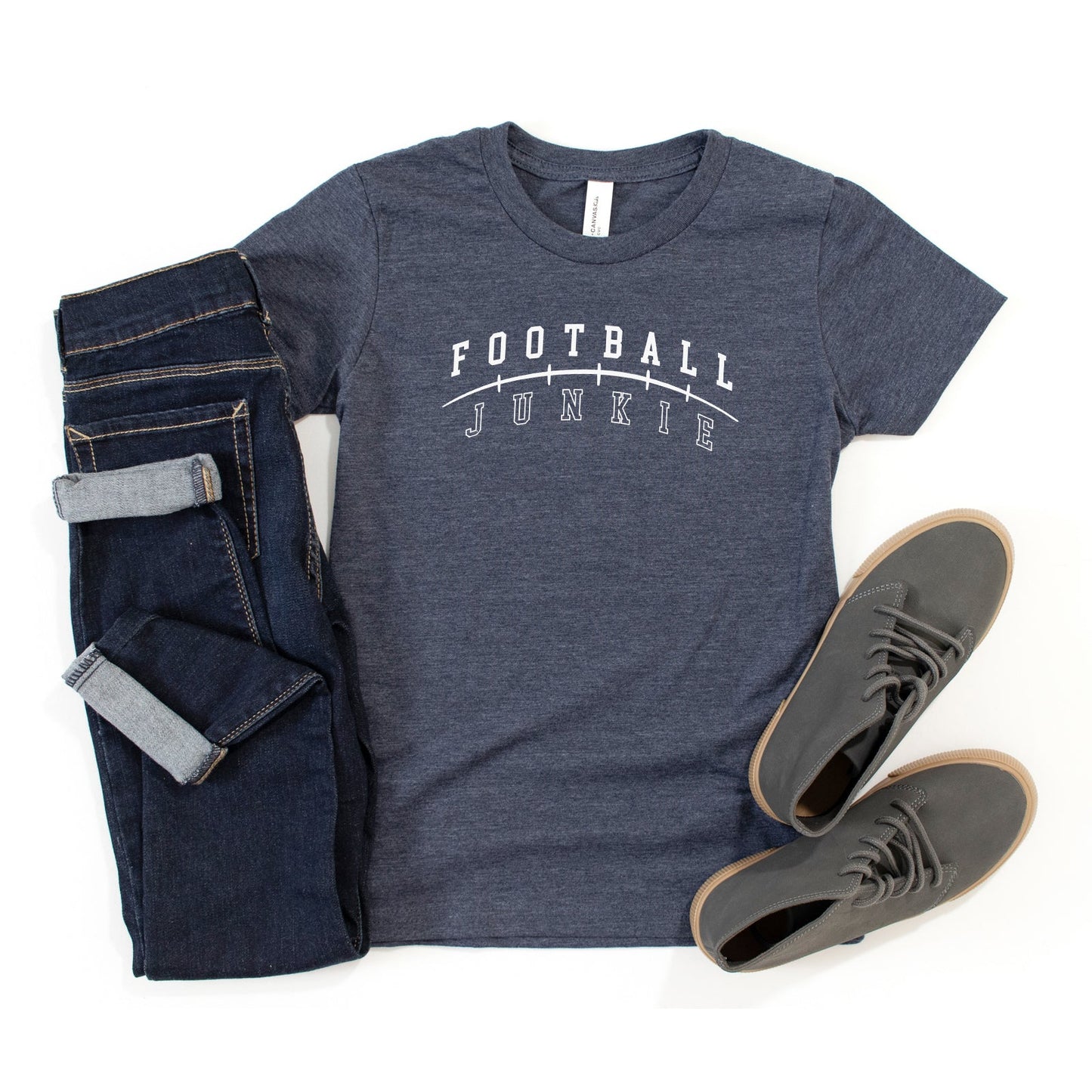 Football Junkie | Youth Short Sleeve Crew Neck
