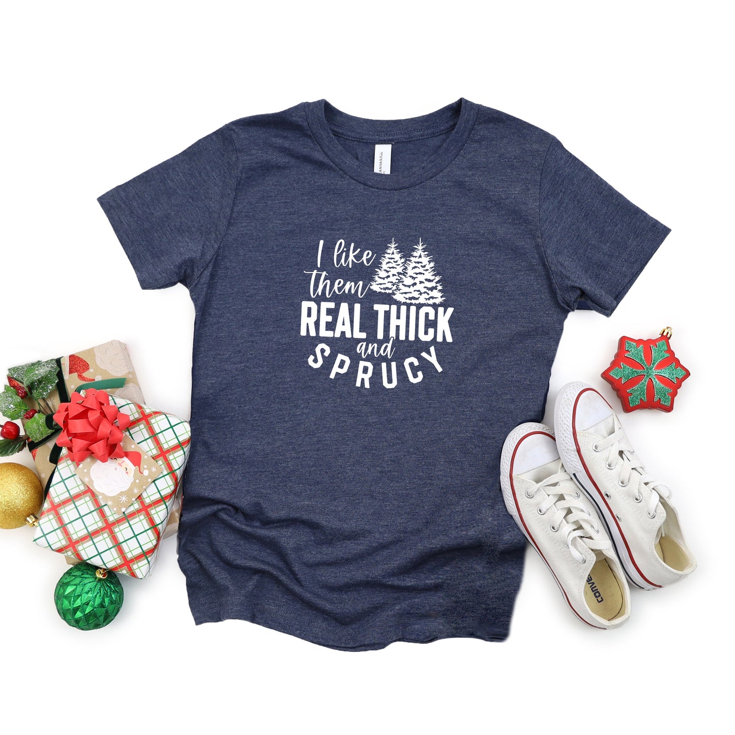 Real Thick And Sprucy | Youth Short Sleeve Crew Neck