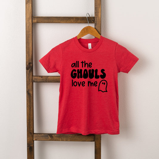 All The Ghouls Ghost | Toddler Short Sleeve Crew Neck