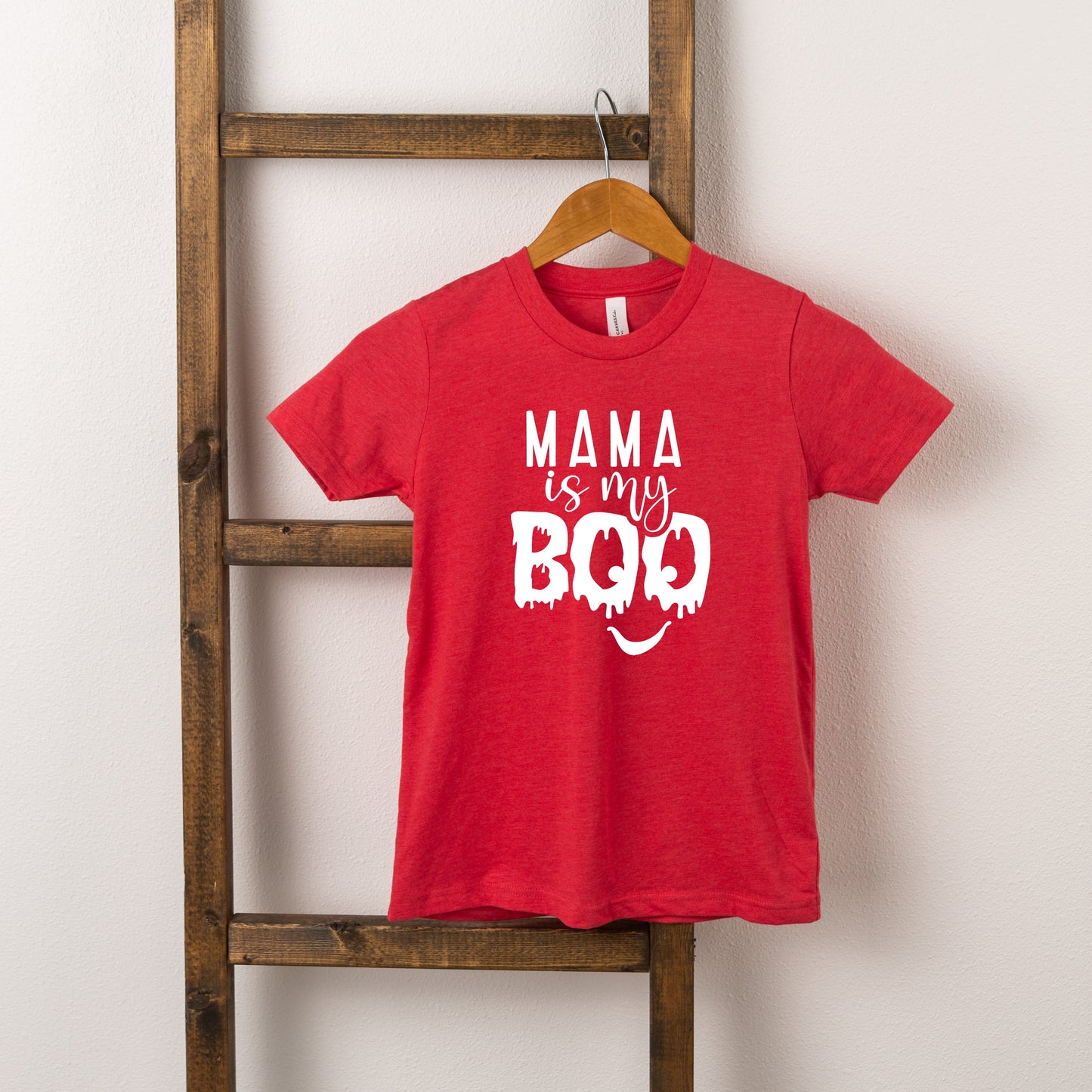 Mama Is My Boo | Toddler Short Sleeve Crew Neck