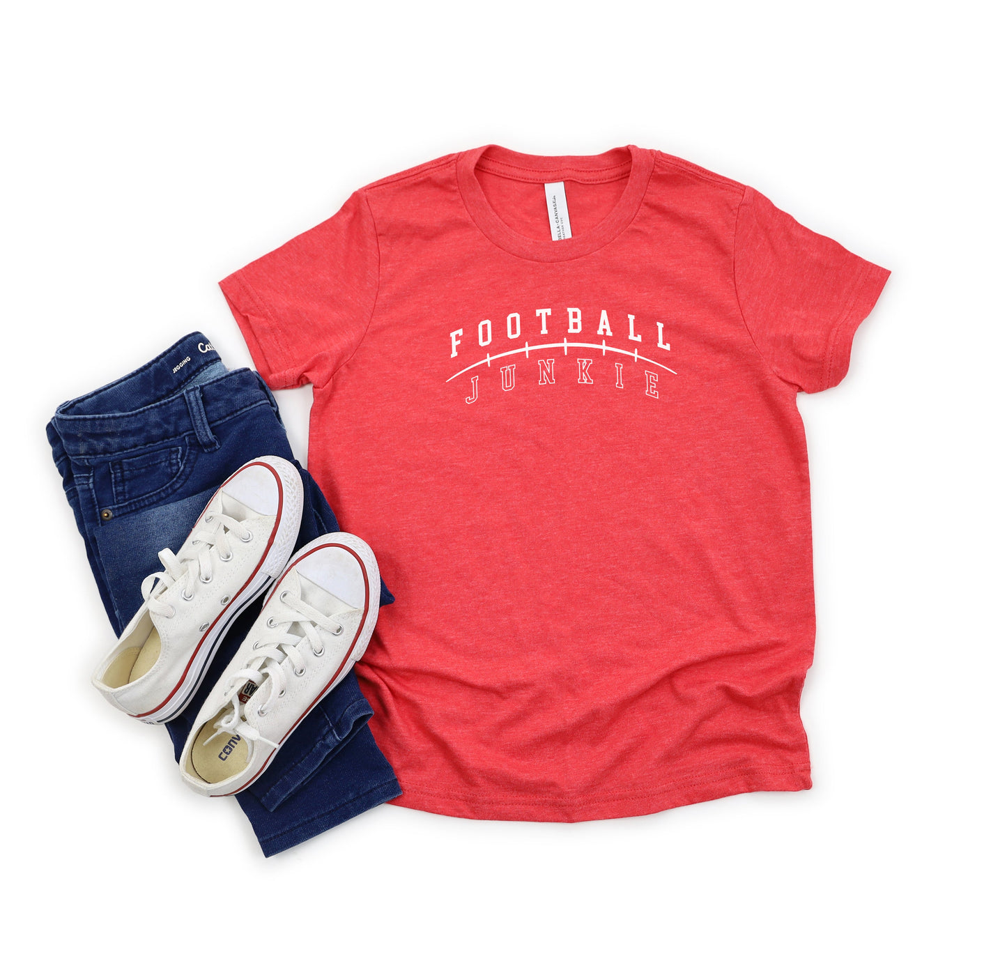 Football Junkie | Youth Short Sleeve Crew Neck