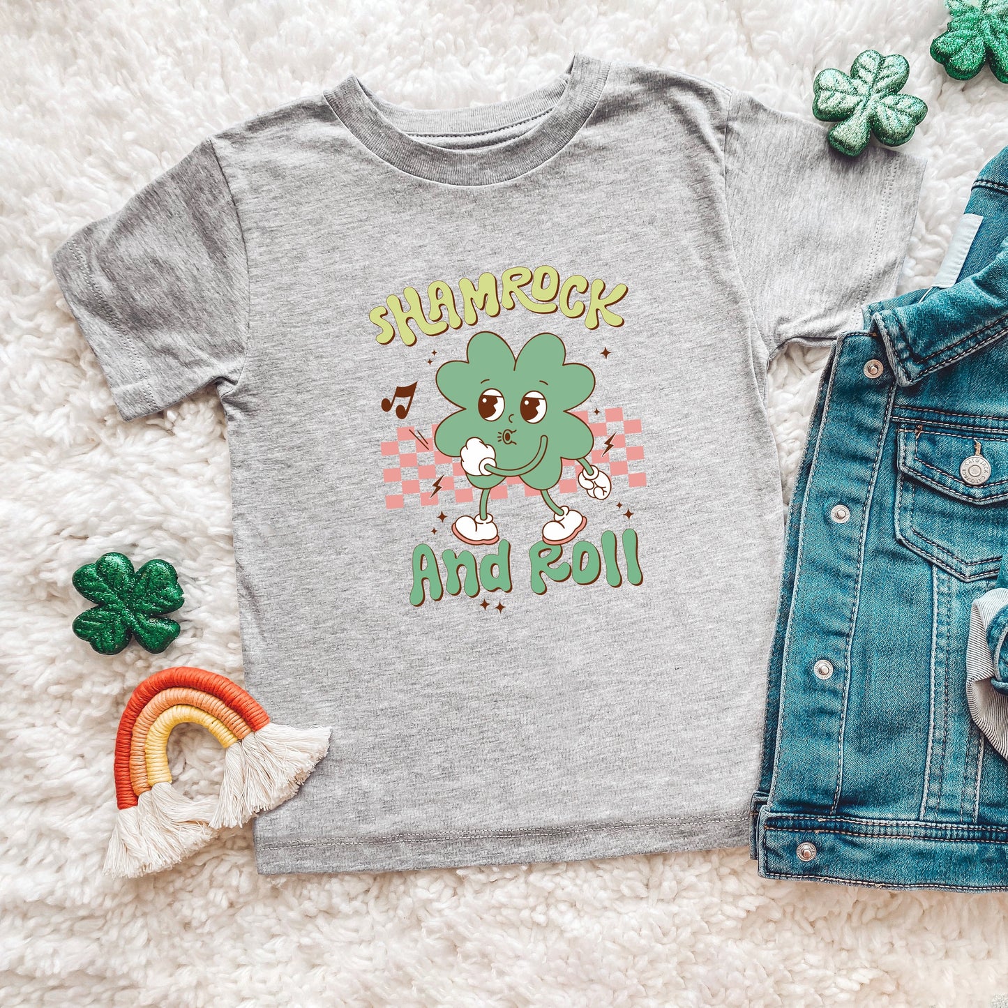 Shamrock and Roll | Youth Graphic Short Sleeve Tee