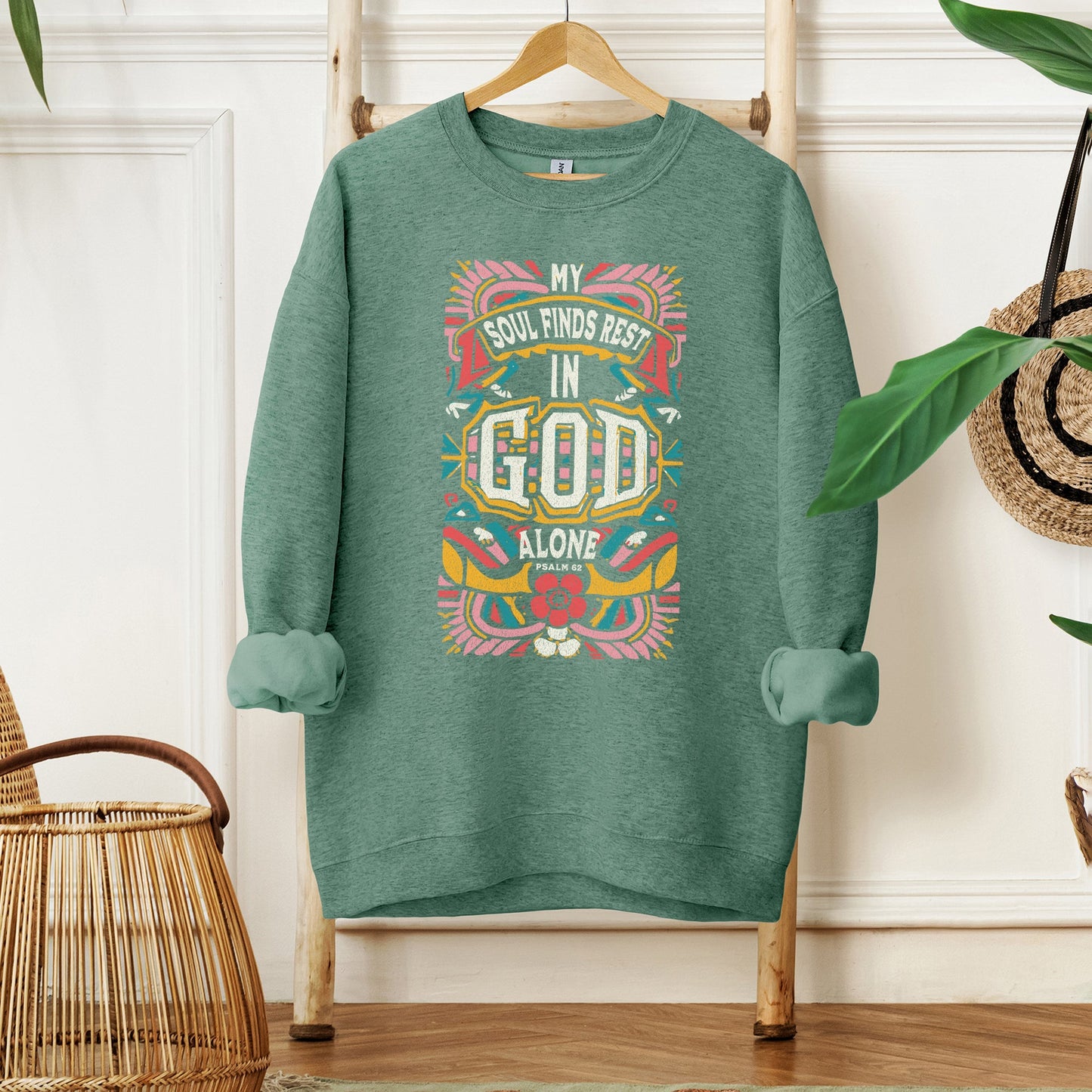 My Soul Finds Rest| Graphic Sweatshirt