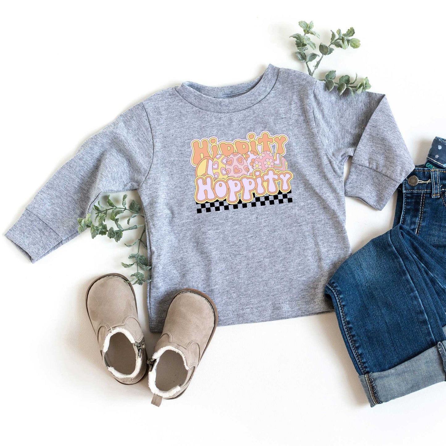 Hippity Hoppity Eggs | Youth Long Sleeve Tee