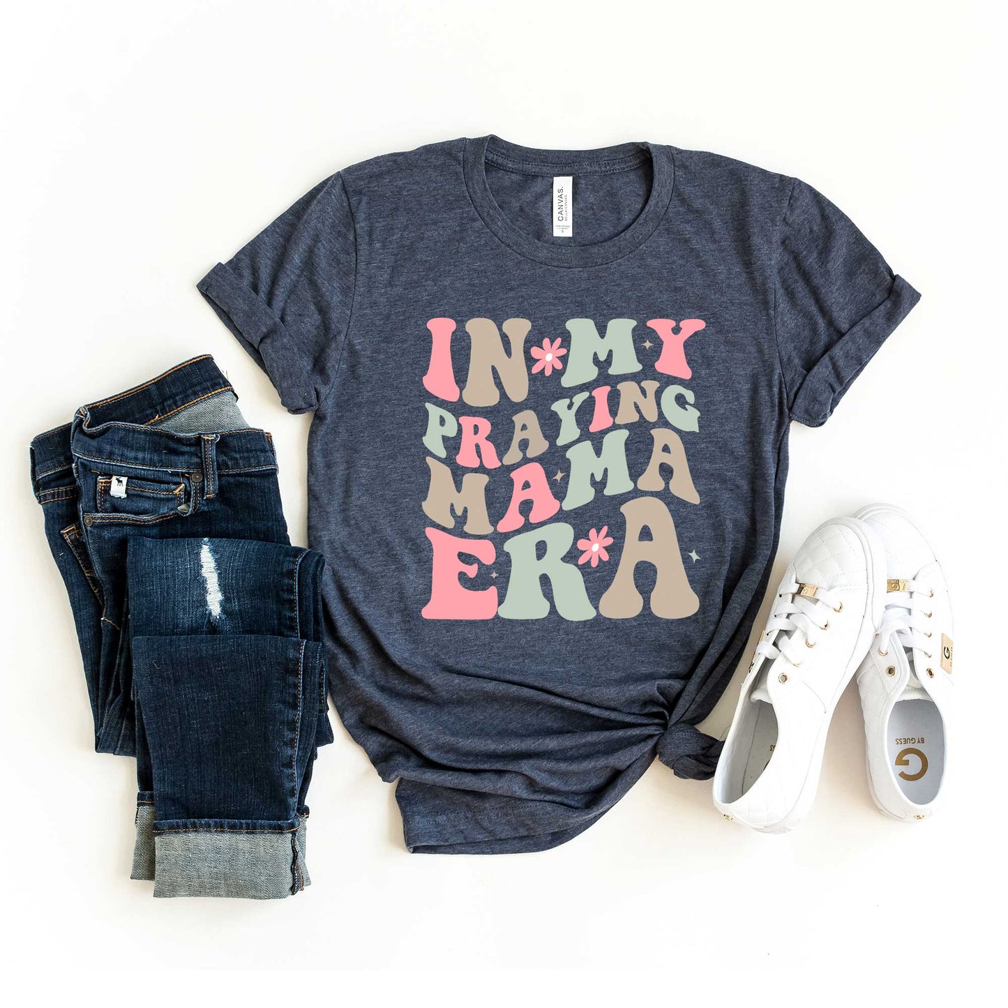 Praying Mama Era | Short Sleeve Crew Neck
