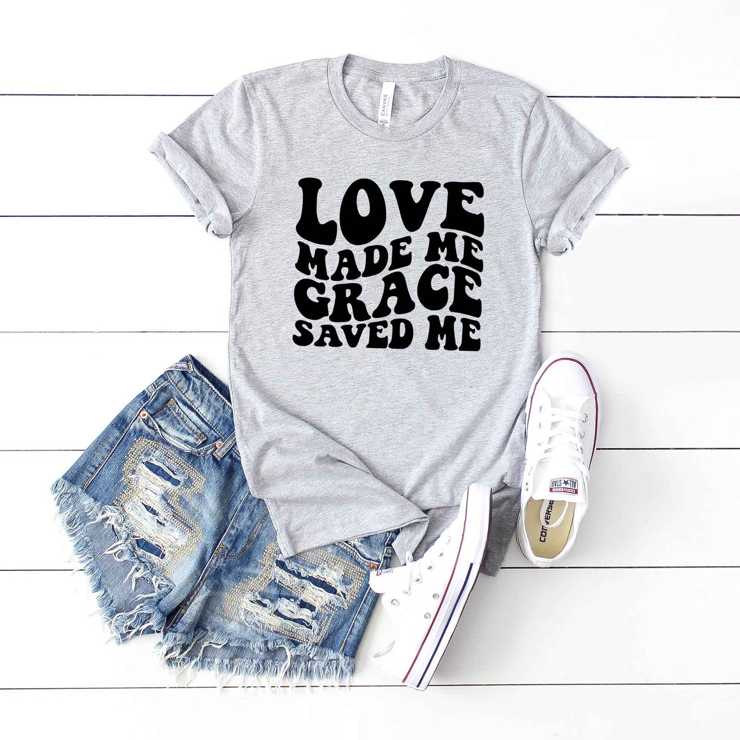 Love Made Me | Short Sleeve Crew Neck